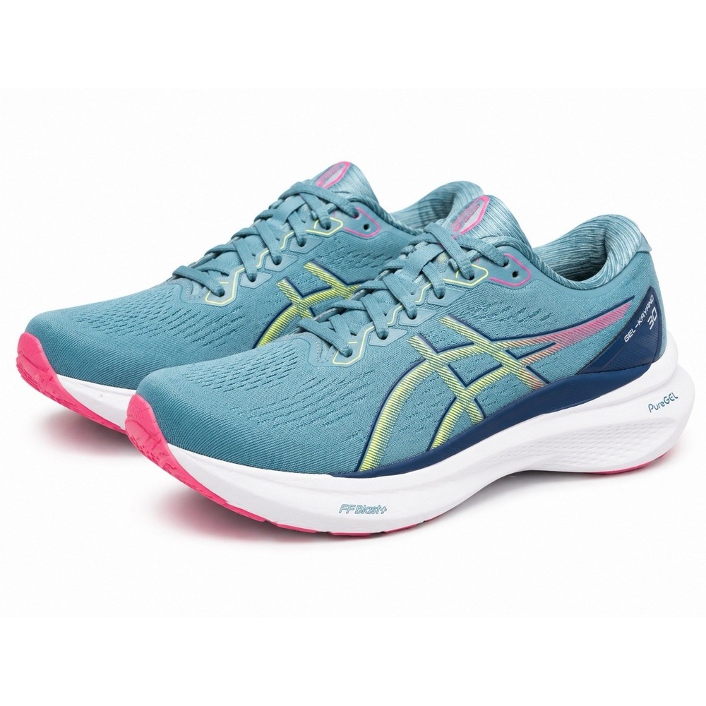 ASICS GEL-Kayano 30 Blue 1012B357 Women's Size 7.5 Running Shoes No Insoles‎